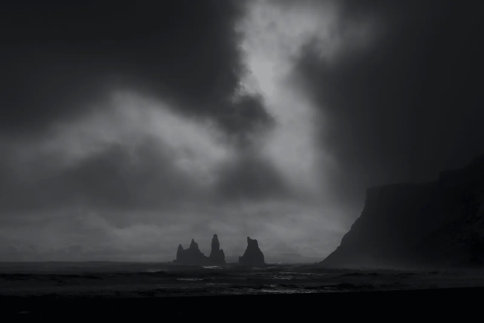 Sea stacks